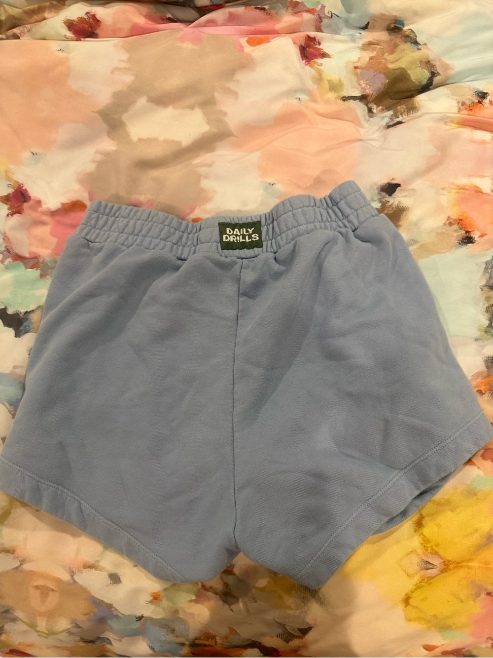 Daily Drills Pastel Blue Lounge Shorts